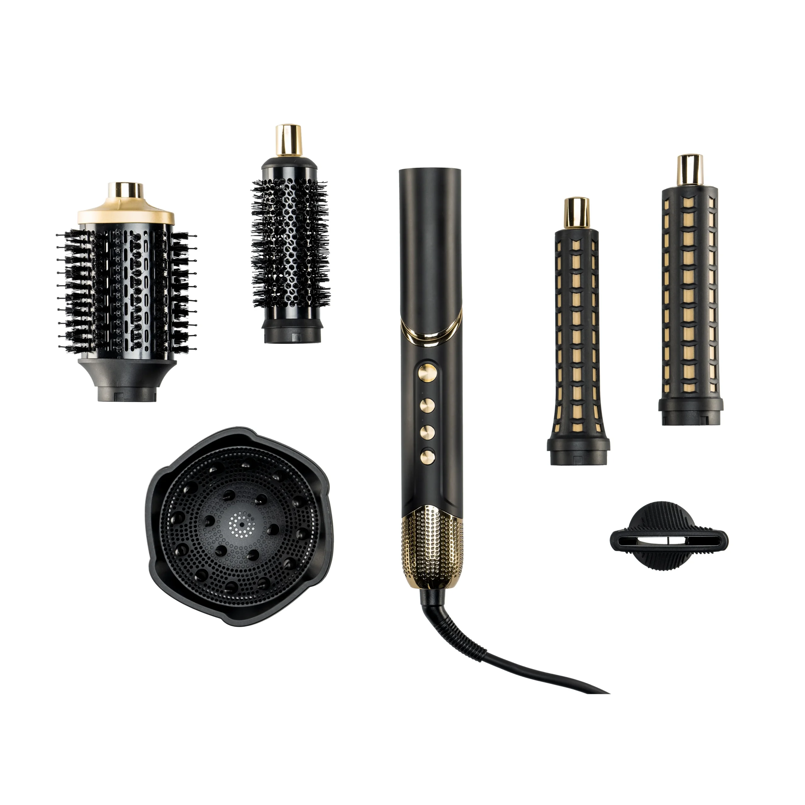 Max Pro Aerostyler 1400W met zes opzetstukken